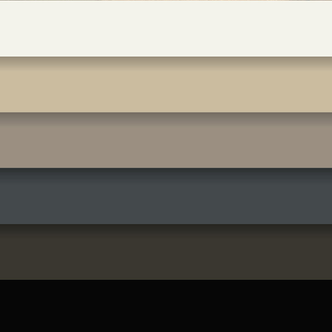 Exterior finish colors available from Marvin Elevate and Essential Collections