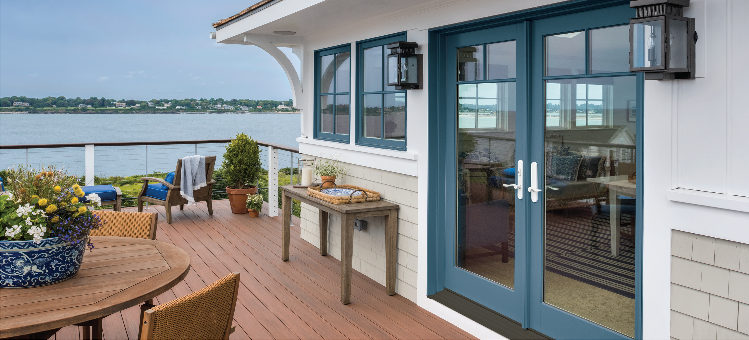 Exterior shot of Marvin Ultimate Patio doors.