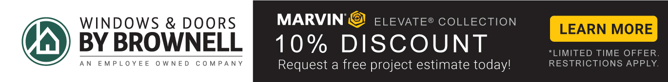 10 Percent Discount On Marvin Elevate at Windows & Doors By Brownell in Vermont and New Hampshire